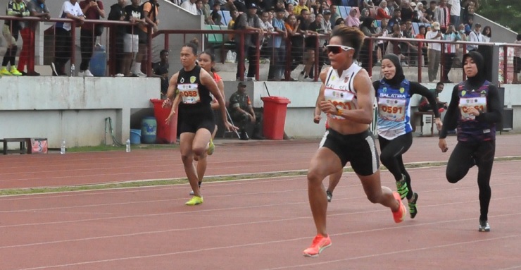 Jateng Open 2025: Sprinter Pelatnas Juarai Lari 100 Meter Putri, Salatiga Pimpin Klasemen