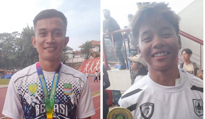 Manusia Tercepat di Jateng Open 2025, Rizky dan Dina Aulia Berlari Sejak Masa Pelajar
