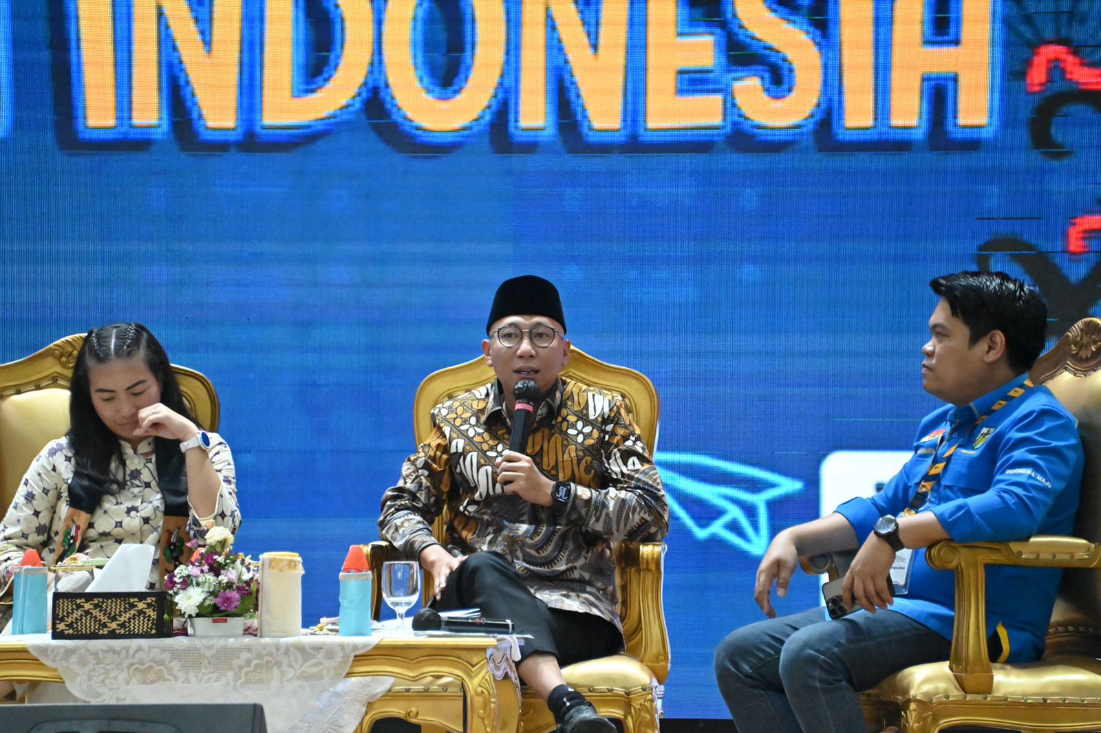 Pesan Gubernur Mirza dari Palangkaraya: KNPI Harus Jadi Motor UMKM
