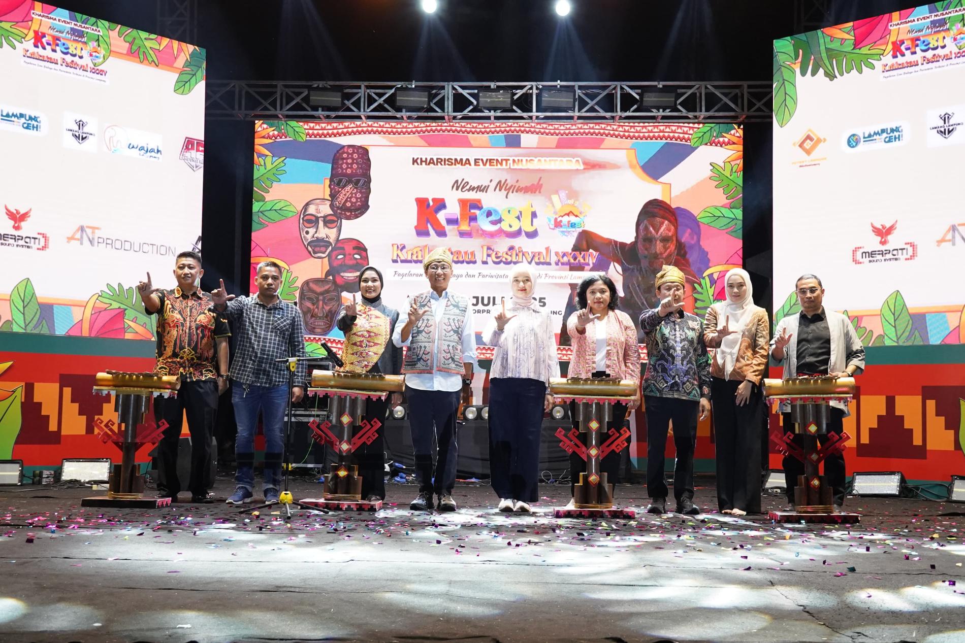 Festival Krakatau 2025 Resmi Ditutup, Gubernur Ajak Wujudkan Lampung Maju dan Berdaya Saing