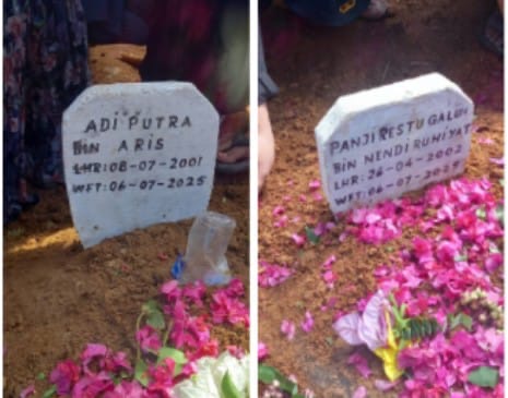 Status WA Teman Sehidup Semati, 2 Pemuda Kecelakaan Dimakamkan Berdampingan