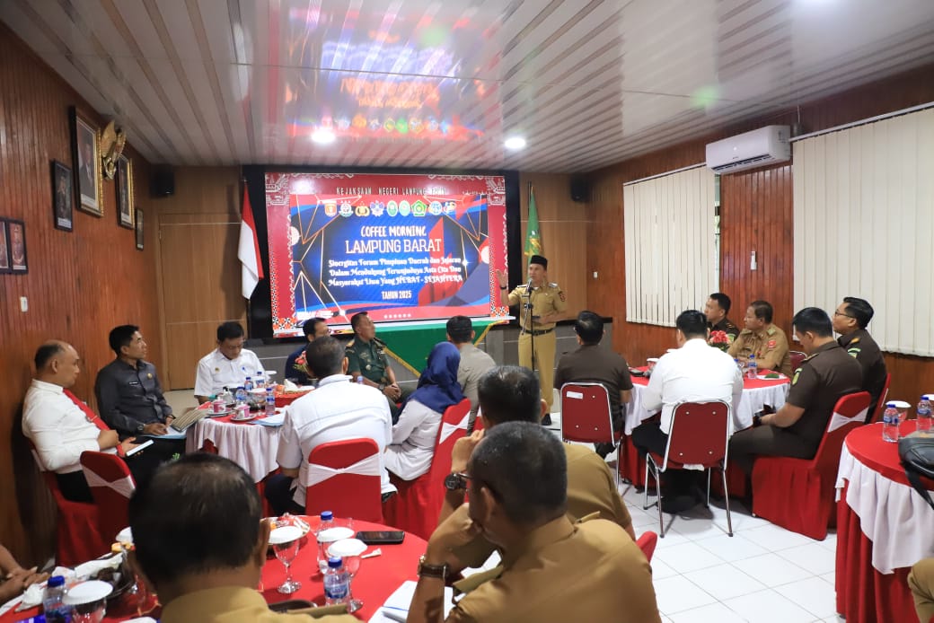 Bahas Permasalahan Yang Viral Konflik Satwa Liar Dan Kelangkaan Gas LPG Parosil Lakukan Rakor Forkopimda