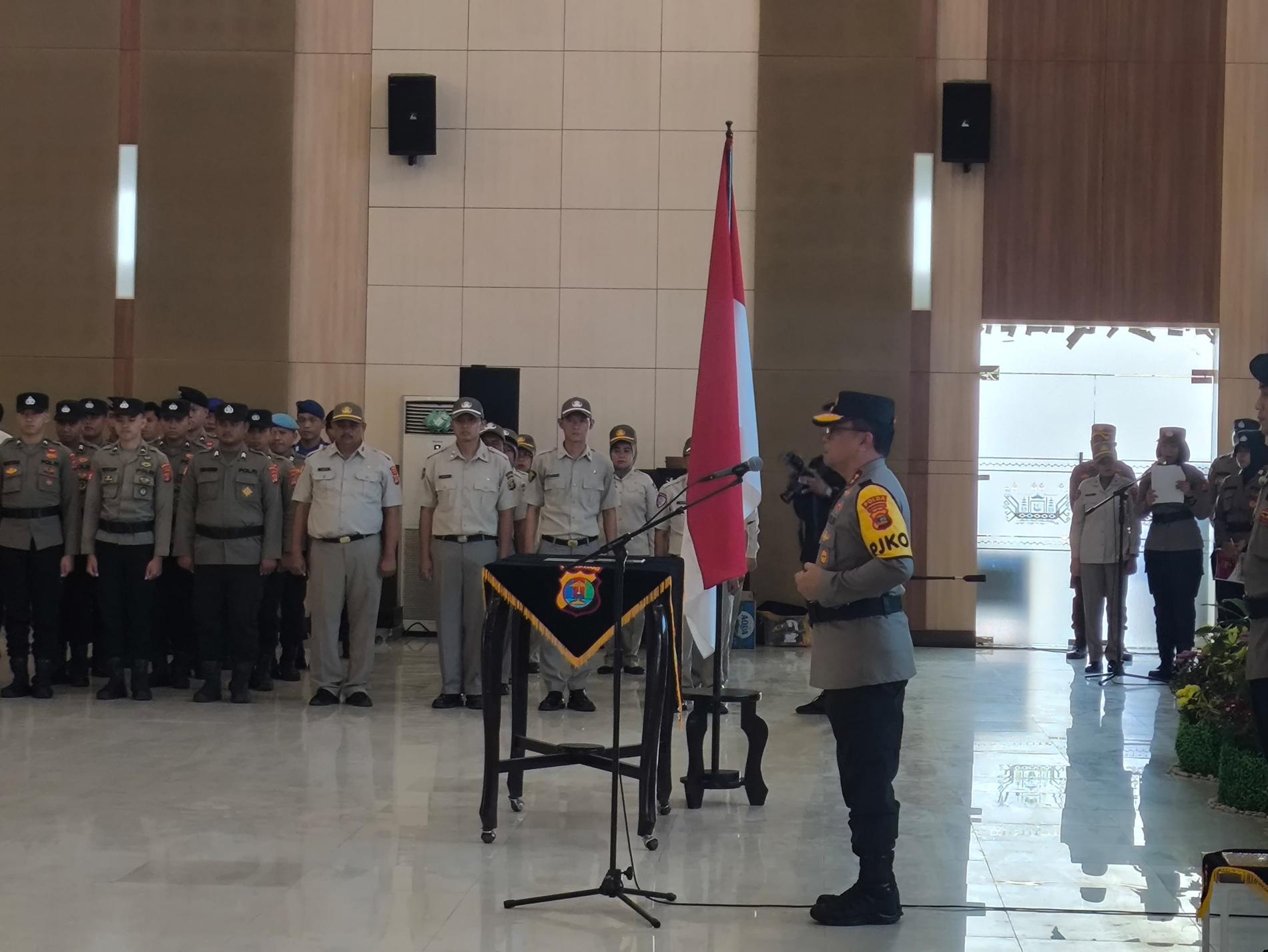 Polda Lampung Sertijab 4 Pejabat Polda dan 2 Kapolres