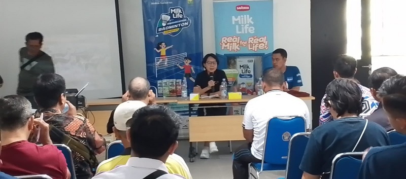 318 Pemain Cilik Bersaing dalam MilkLife Semarang School Badminton Tournament 2025