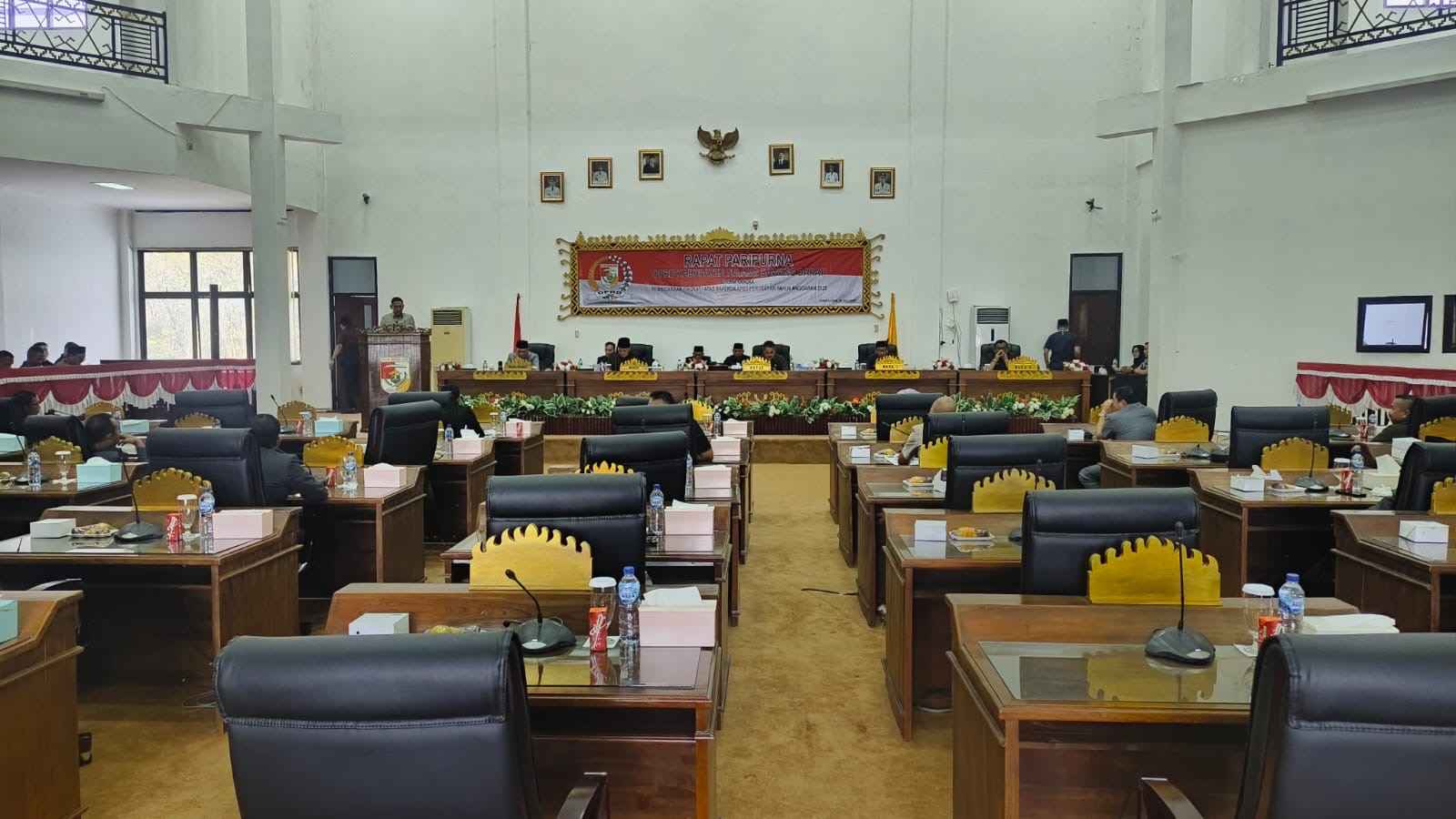 DPRD Tubaba Gelar Rapat Paripurna Pembicaraan Tingkat 1 Raperda TA 2025