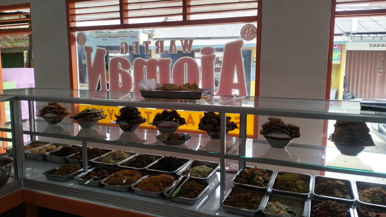 Hanya Rp 12 ribu Makan Sepuasnya di Warteg Ajoman Bumi Manti