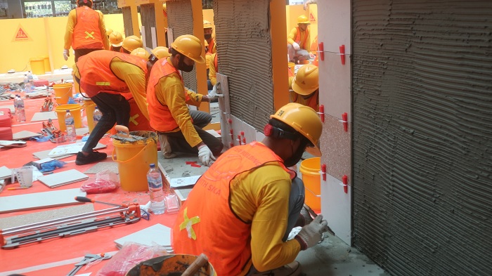 Sika Tiler Competition 2025, Panggung Bergengsi Nasional Pasang Keramik untuk Para Tukang Bangunan
