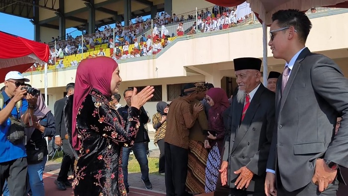 Hadiri Upacara HUT ke-420 Kabupaten Kendal, Dico Ganinduto Berharap Kendal Lebih Maju dan Sejahtera