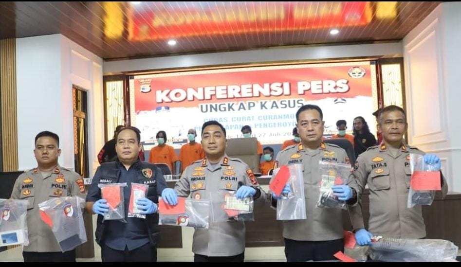 Honorer Pemkab Mesuji Terlibat Penggelapan 3 Mobil Bersama 7 Pelaku Lain