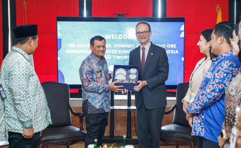Inggris Tertarik Berinvestasi di Jateng Soal Pengolahan Sampah dan 5 Sektor
