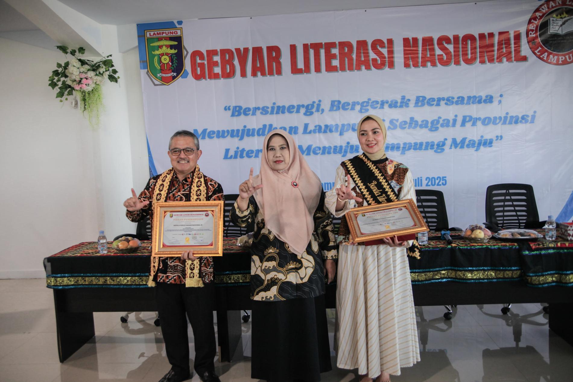 Gebyar Literasi Nasional 2025 Resmi Dibuka, Pemprov Lampung Dorong Sinergi Menuju Provinsi Literasi