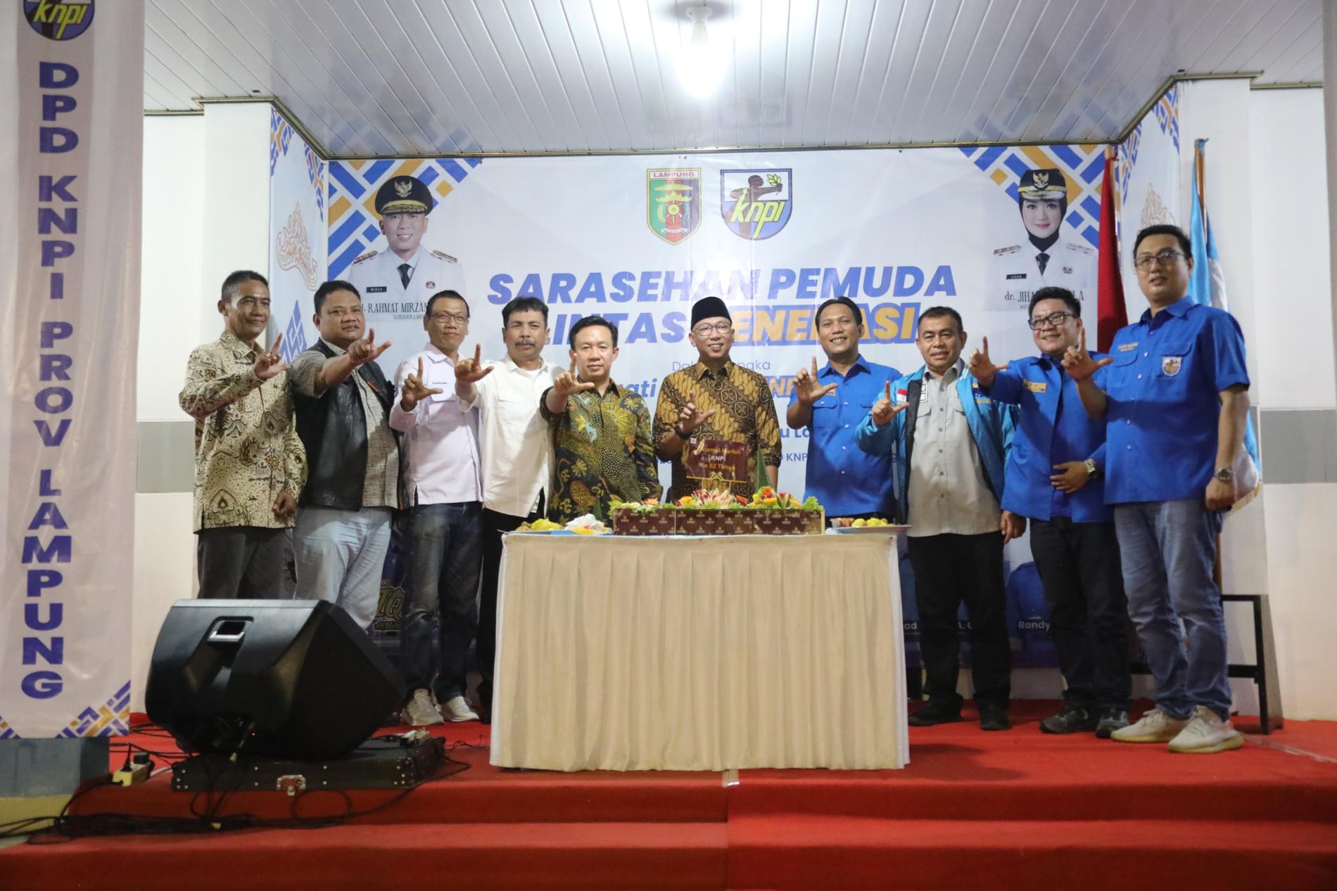 Harlah KNPI, Iyai Mirza Ajak Pemuda Jadi Motor Penggerak Indonesia Emas