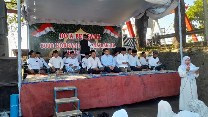 Ribuan Warga Doa Bersama agar Tanggul Kali Bodri segera Diperbaiki