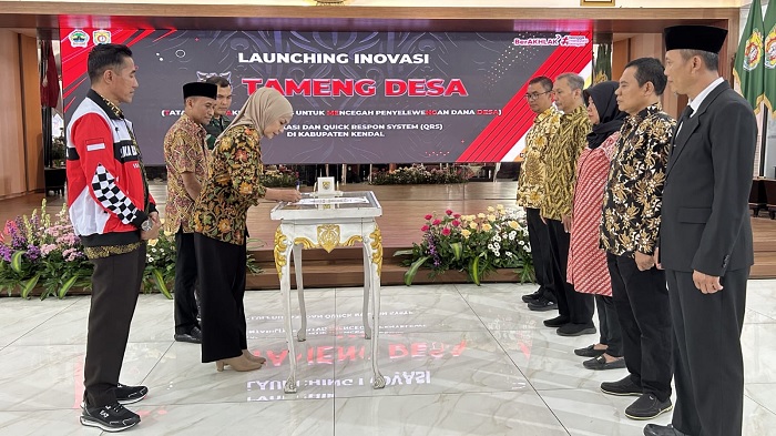 Tameng Desa Diluncurkan, Inovasi untuk Pengawasan Pengelolaan Dana Desa di Kendal
