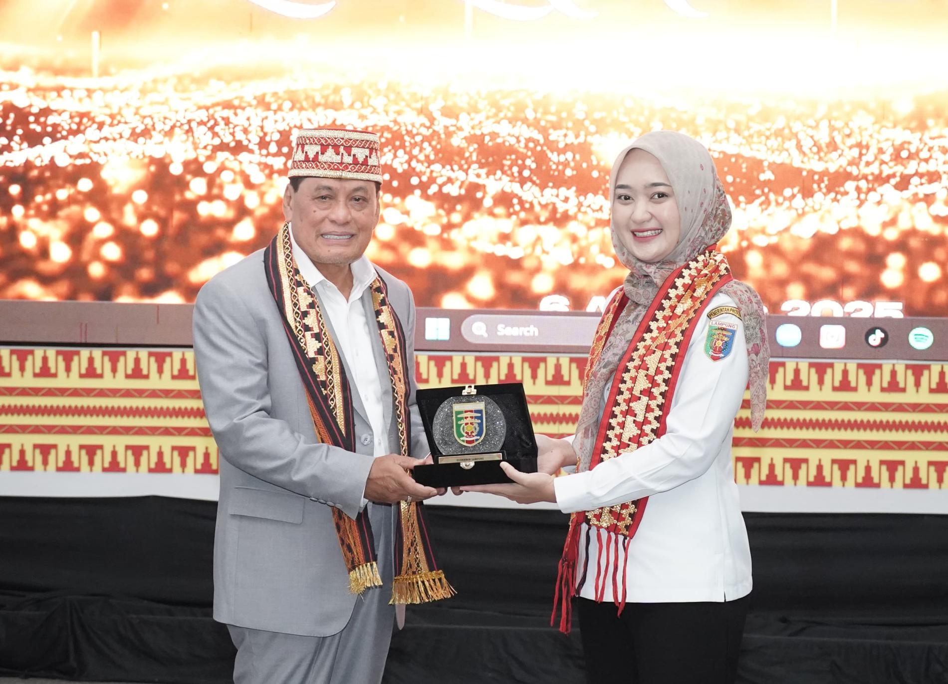 Wagub Jihan Nurlela Dorong Kebangkitan Tenis Lampung, PELTI Targetkan Prestasi Nasional