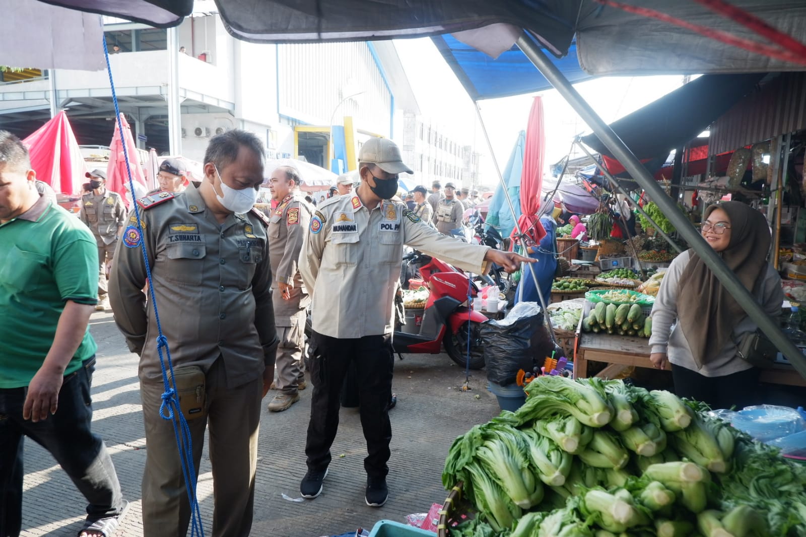 Dinas Perdagangan Tegas Minta Pedagang Masuk Ke Pasar Pasir Gintung Dan Pasar Smep