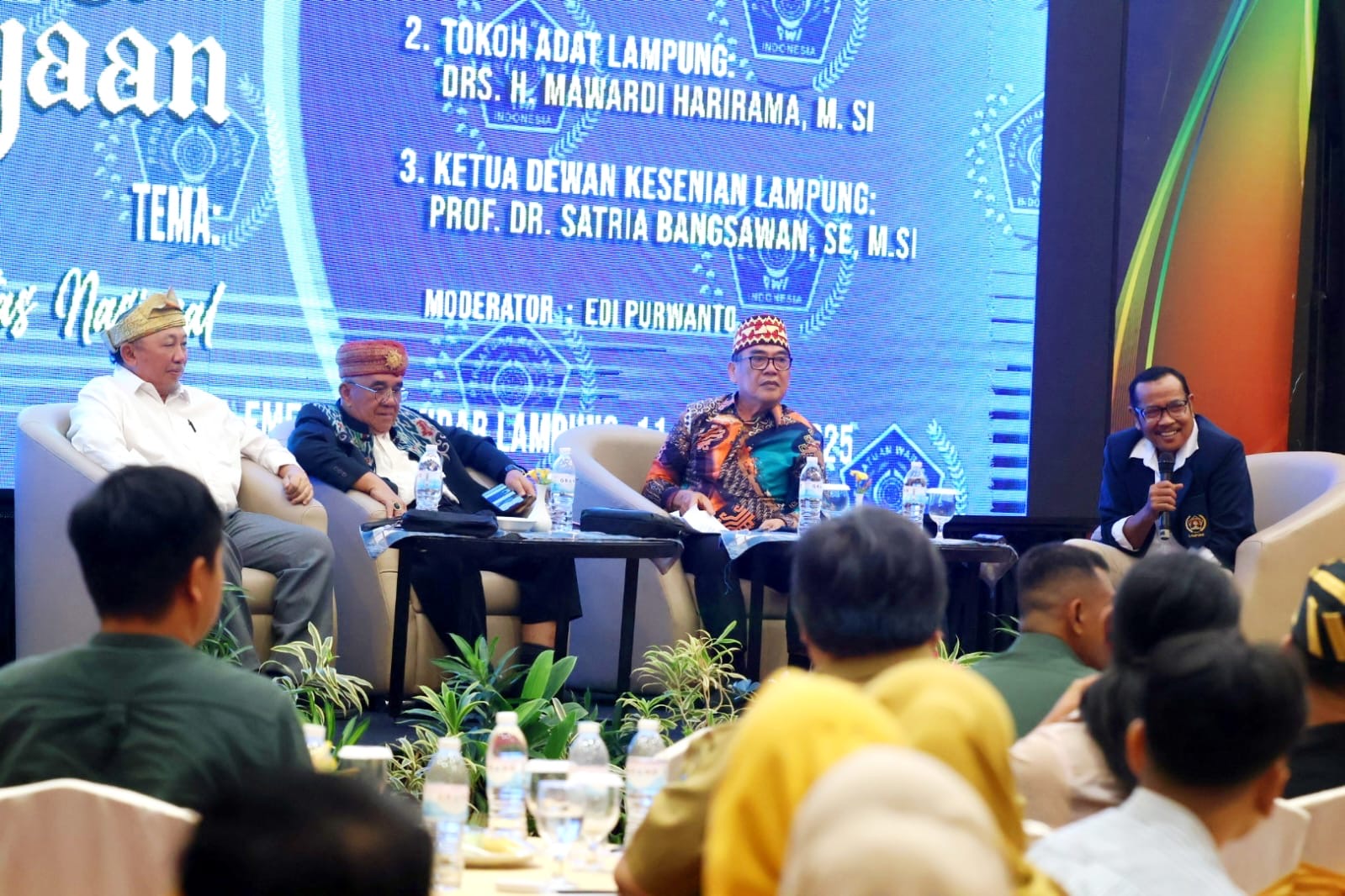 Diskusi Kebudayaan Lampung, Teguhkan Komitmen Jaga Warisan Budaya di Tengah Arus Globalisasi