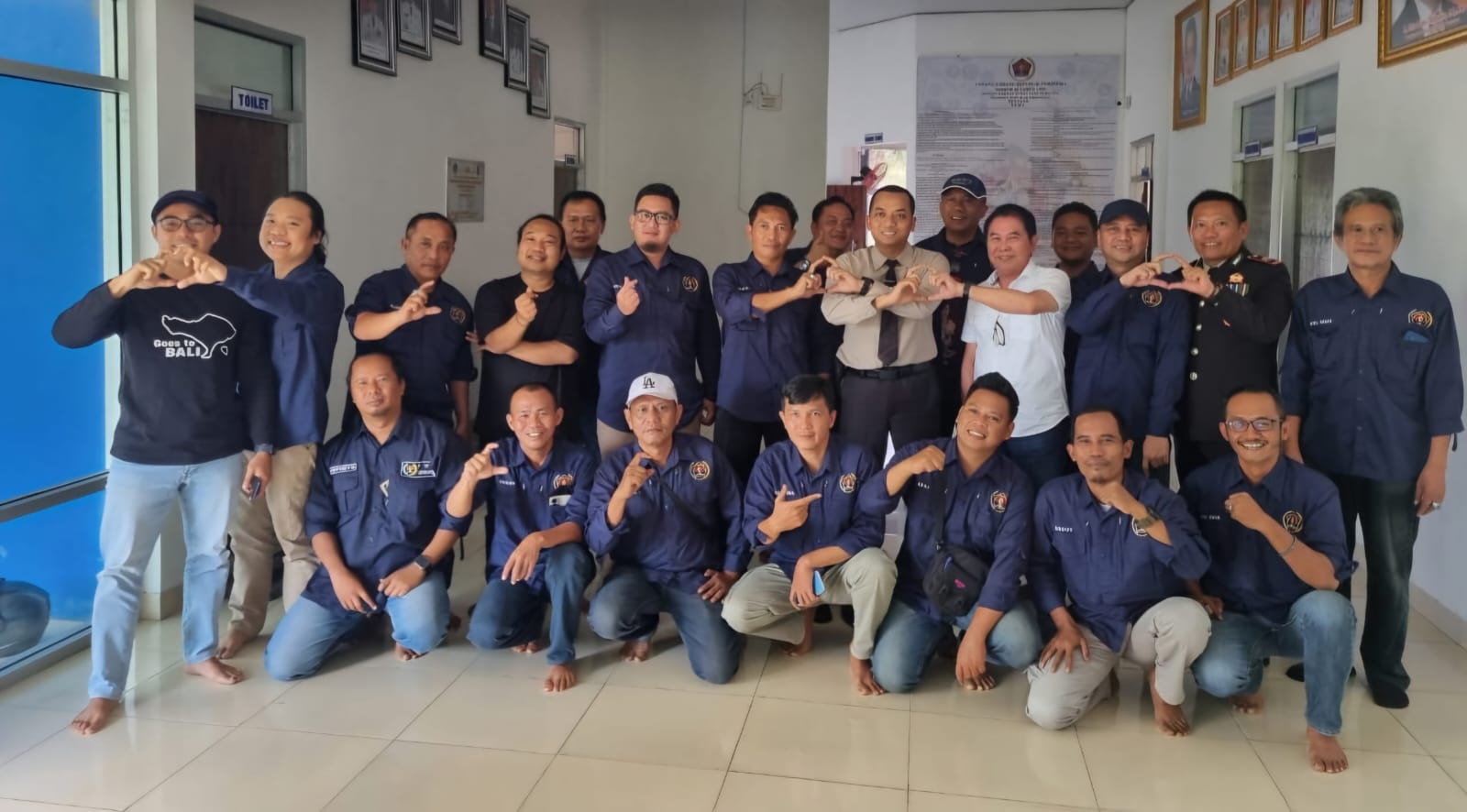 Polres - PWI Pesawaran Sepakat Ciptakan Suasana Kondusif Jelang Pelantikan Bupati