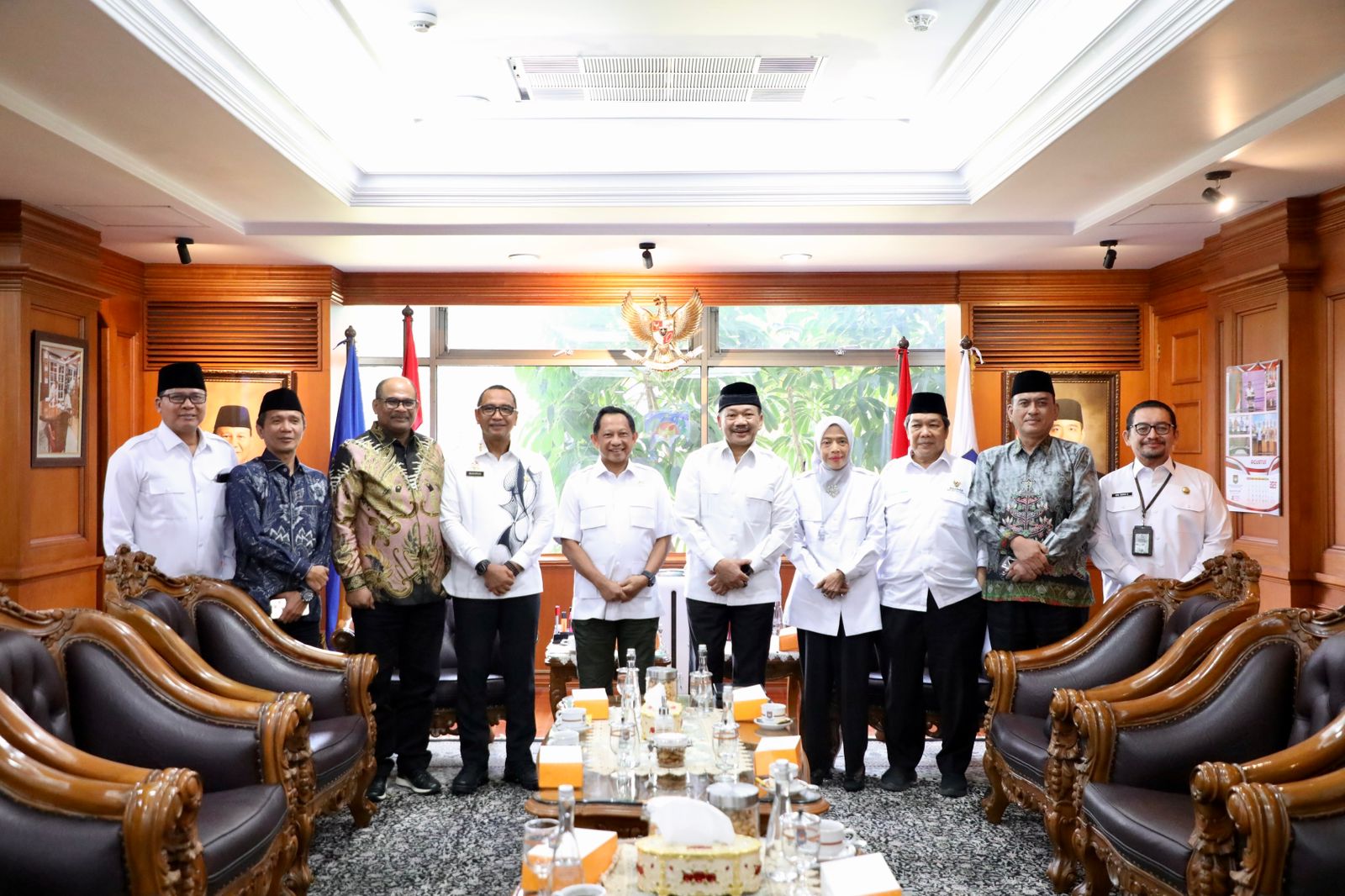Mendagri Terima Kunjungan Ketua Baznas, Bahas Kiprah Penyaluran Bantuan Kemanusiaan Palestina dan Tanah Air
