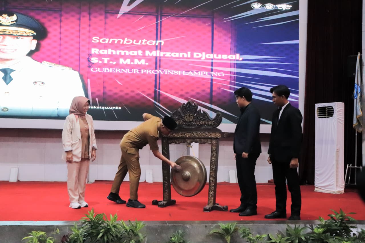 Generasi Muda Jadi Penentu Kemajuan Bangsa, Gubernur Mirza Beri Pesan Inspiratif di Unila