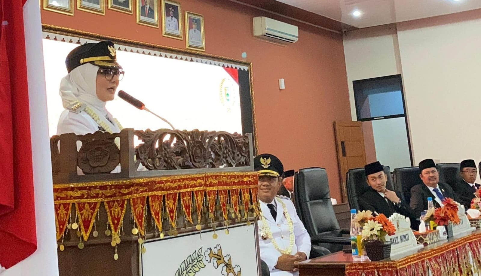 Pidato Perdana Bupati Nanda di DPRD Pesawaran: Babak Baru