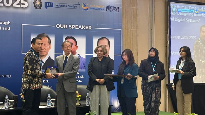 Fakultas Teknik Undip Gelar Konferensi, Prof Kobayashi Paparkan Inovasi Imersif pada Bidang Medis