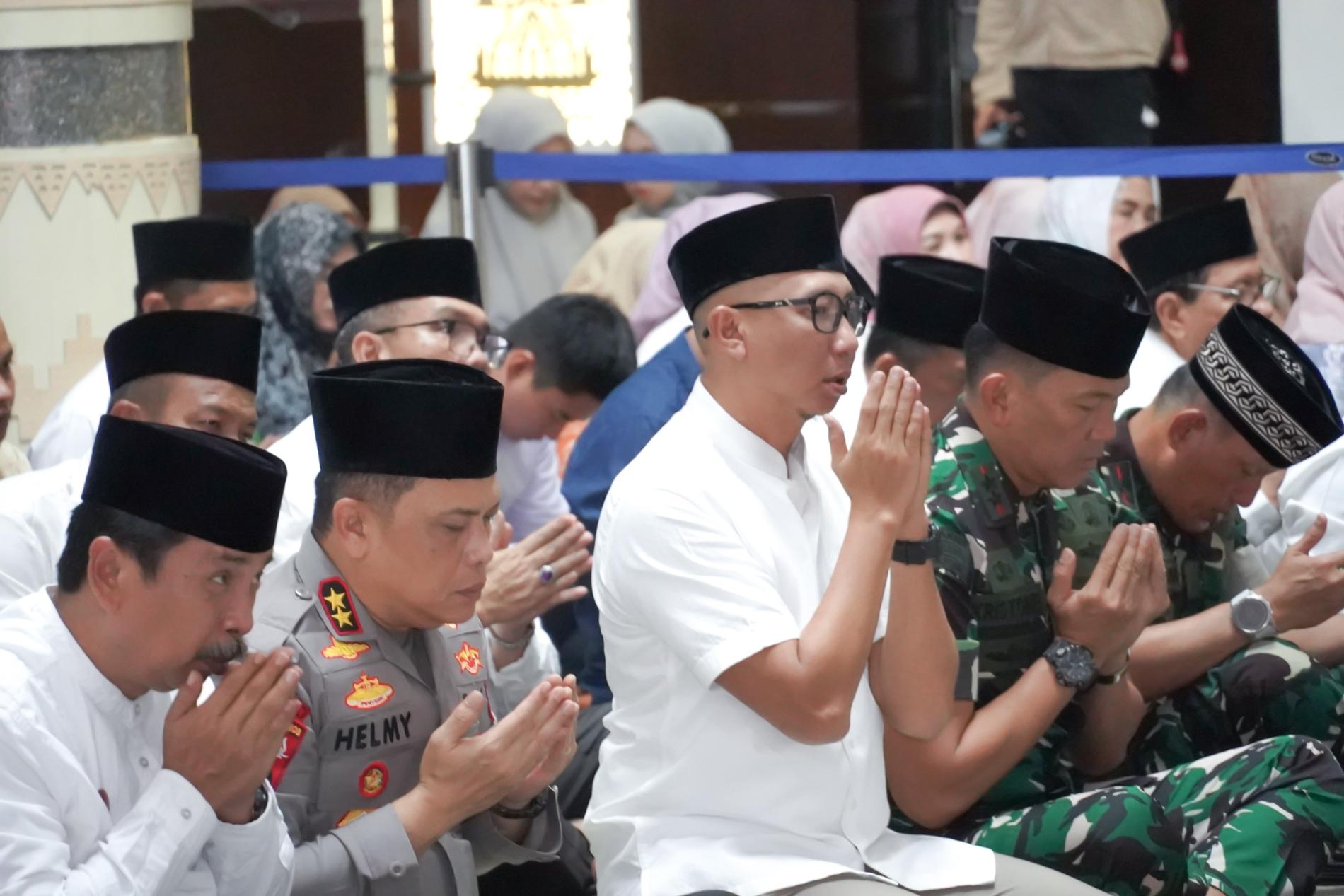 H-1 Aksi Indonesia C-emas, Pemprov Lampung Doa Bersama agar Kondusif