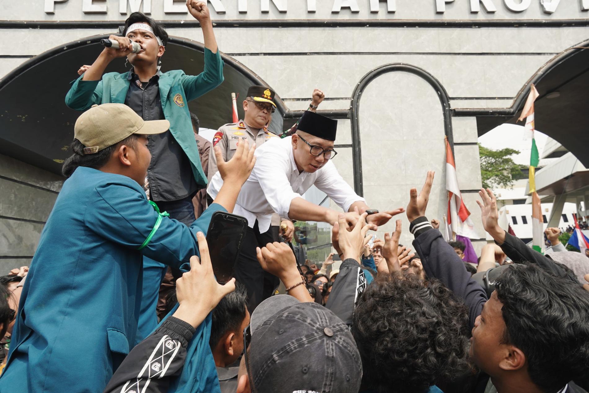 Gubernur Lampung Apresiasi Mahasiswa dan Masyarakat Gelar Aksi Damai dan Kondusif