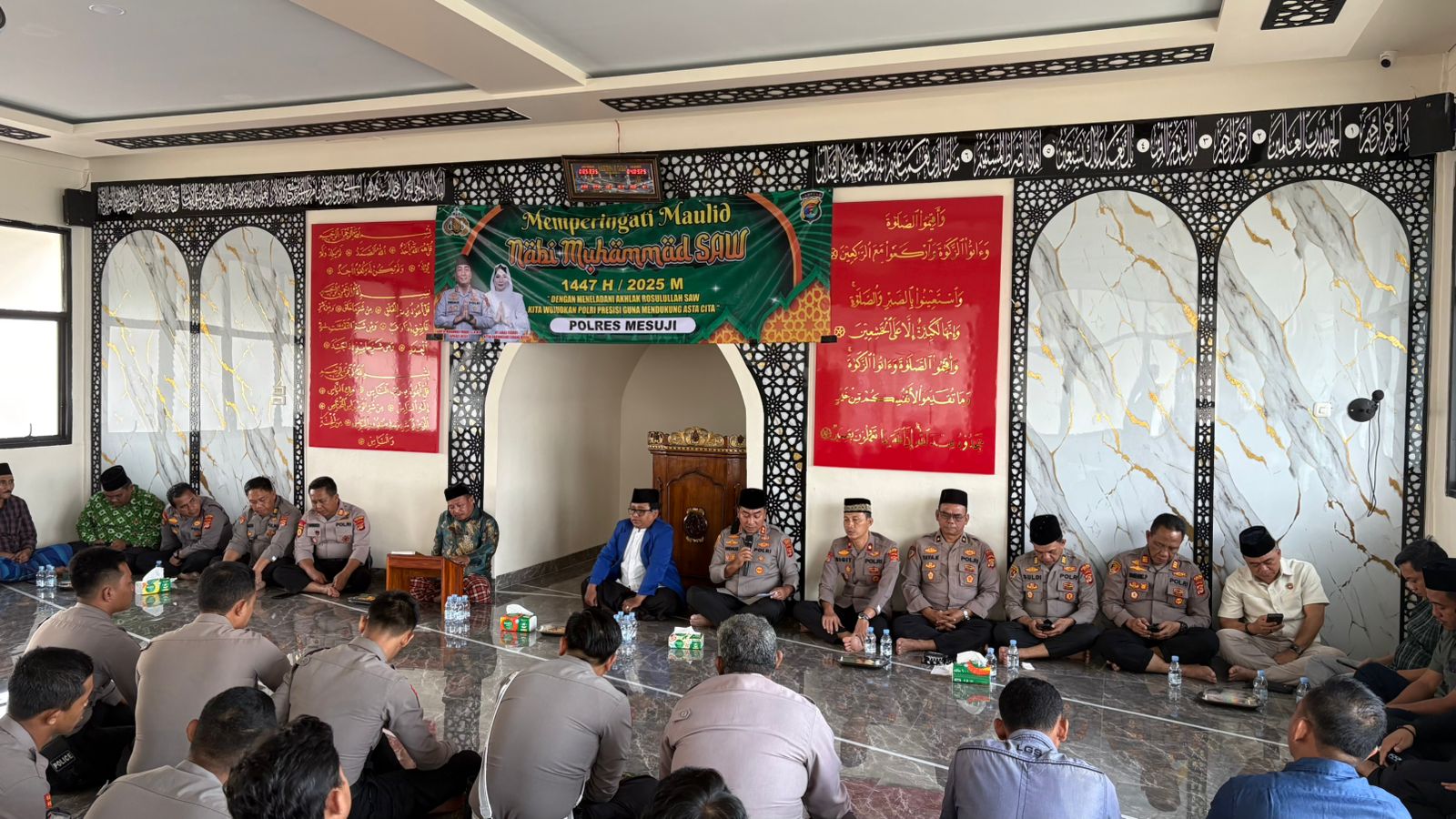 Polres Mesuji Memperingati Maulid Nabi Muhammad SAW