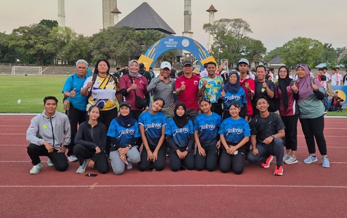 Koleksi 21 Emas, PASI Jateng Sabet Juara Umum Kejurnas Atletik