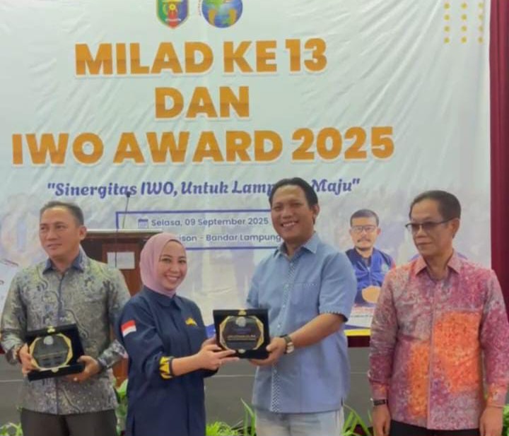 Bung Iqbal Ardiansyah Raih Penghargaan Pemuda Inspiratif di IWO Award 2025