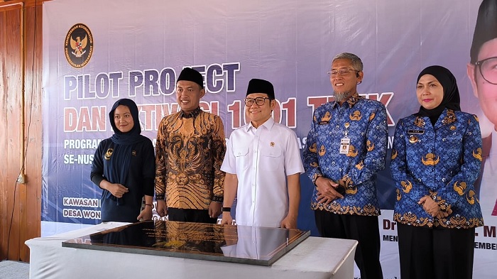 Menko PM Resmikan Kawasan Produksi Widuri di Kendal, Jadi Pilot Project 1.001 Titik