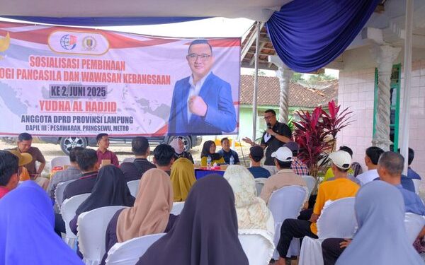 Anggota DPRD Lampung Yudha : Sosialisasi Pancasila Merupakan Tugas Wajib Legislatif Periode 2024-2029