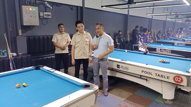 Grand Opening Ceqiu Pool & Cafe, Arnaz Berharap Ada Regenerasi Pebiliar di Semarang
