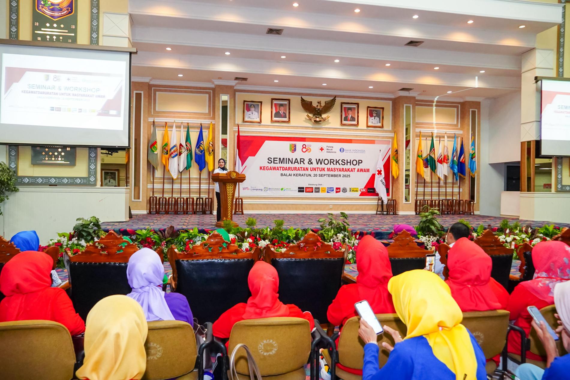 PMI Provinsi Lampung Perkuat Sinergi Bangun Masyarakat Peduli dan Siaga Darurat