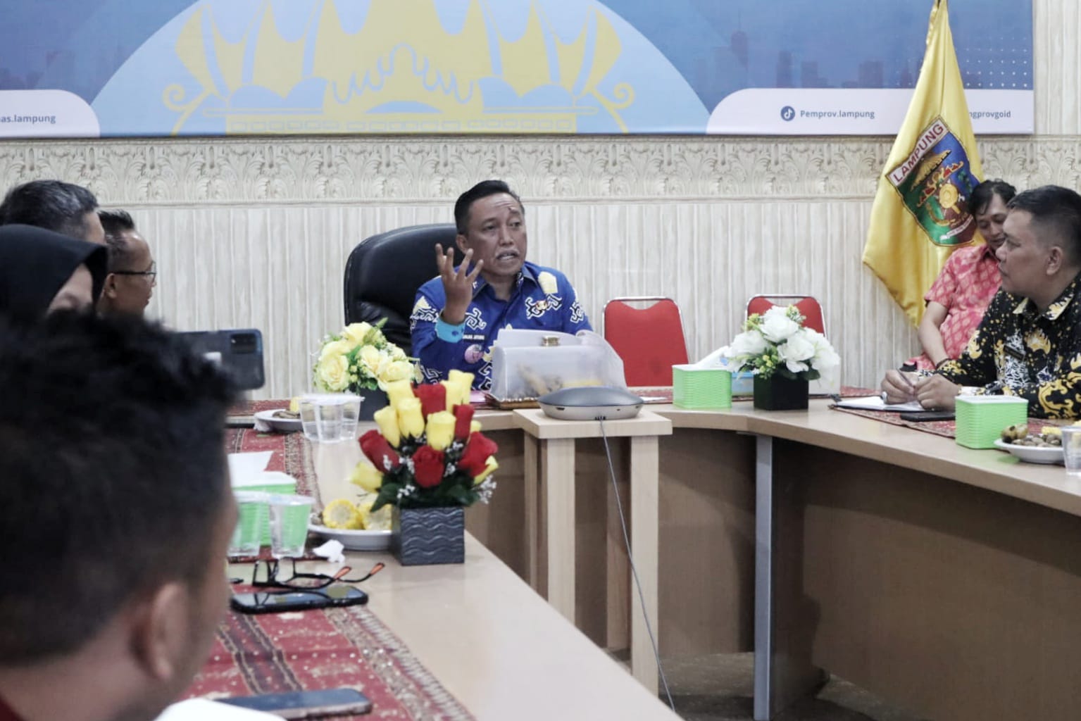 Pemprov Lampung Optimalkan Pengelolaan Media Sosial dan Keterbukaan Informasi Publik