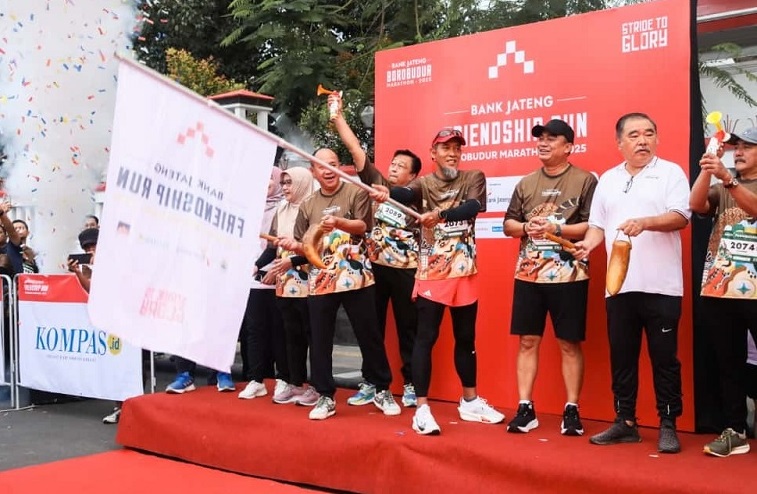 Bank Jateng Friendship Run 2025 Disambut Meriah di Purwokerto, Dongkrak Sport Tourism