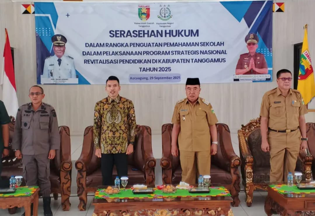Kejari Tanggamus Kawal Proyek Strategis Nasional Bidang Pendidikan