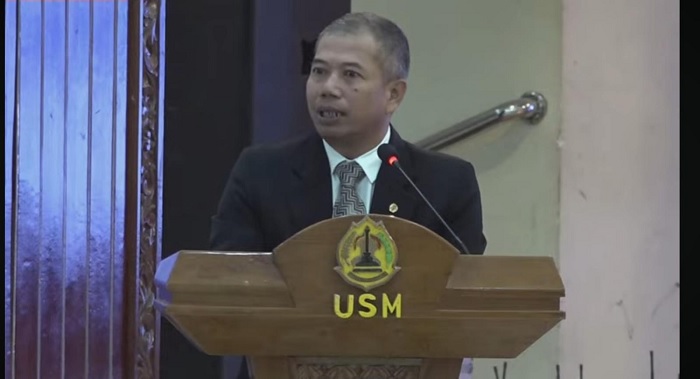 Dr Supari Sampaikan Visi Misi Calon Rektor USM 2025-2029, Bertekad Raih Akreditasi Internasional