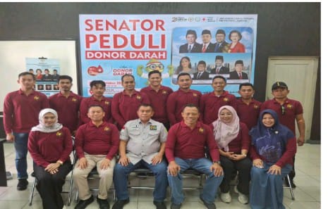 Senator Lampung Peduli Donor Darah, Ada KH Abdul Hakim, Bustami, dan Bastian