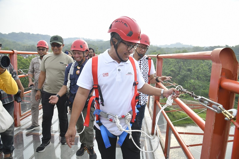 Uji Coba Jembatan Kaca, Pemkot Semarang Hidupkan Kembali Wisata Tinjomoyo