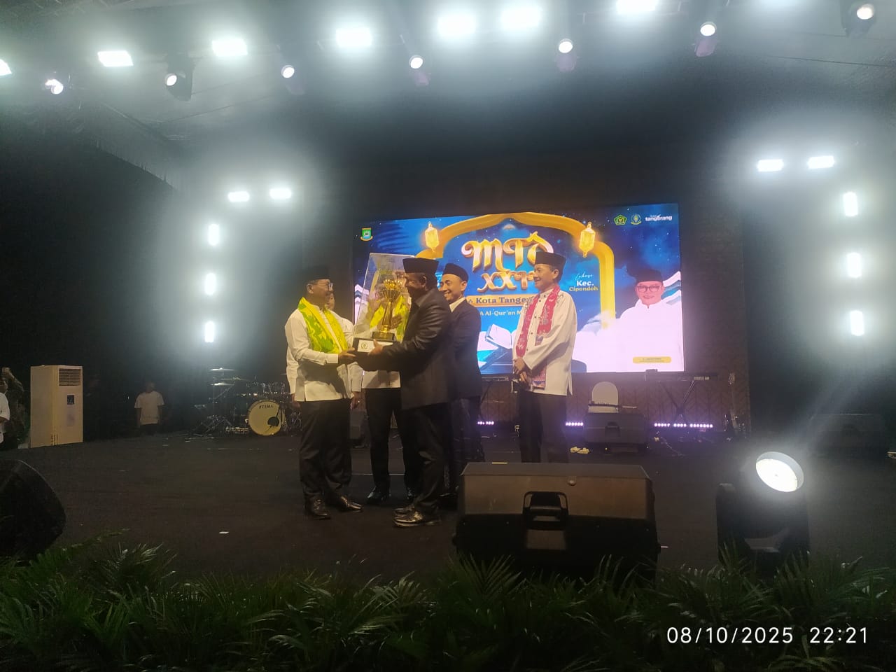 Kecamatan Cipondoh Raih Juara Umum MTQ XXIV Kota Tangerang 2025