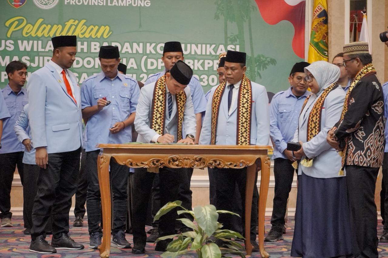 Pemprov Lampung Dukung BKPRMI Perkuat Peran Pemuda Masjid dalam Pembangunan Daerah