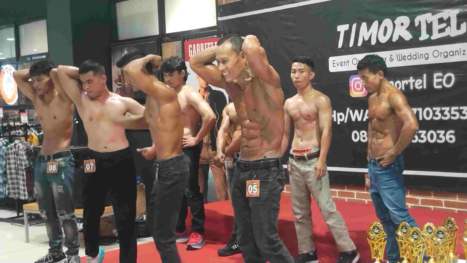 Fajar Raih Juara Terbaik The Beginner Body Contest 2025