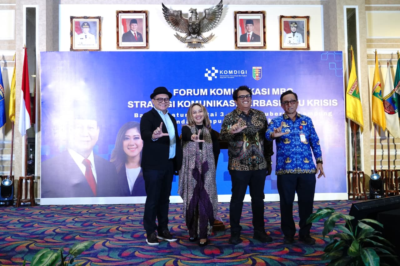 Sinergi Kemenkomdigi dan Pemprov Lampung, Bahas Strategi Komunikasi Efektif Sukseskan Program Nasional