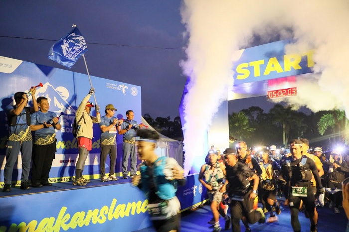 Geliatkan Wisata Olahraga Jateng, 1.000 Peserta Meriahkan Slamet Trail Run 2025