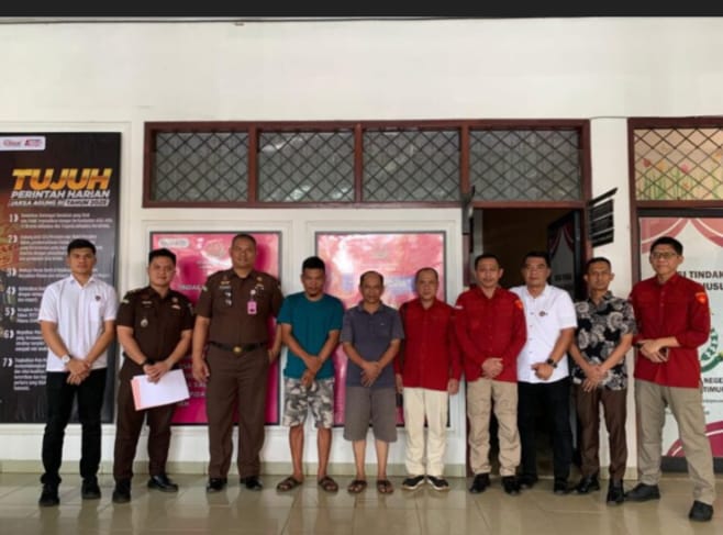 Dua Tersangka Korupsi Bendungan Marga tiga Resmi Ditahan Negara Rugi Rp 4,9 Miliar