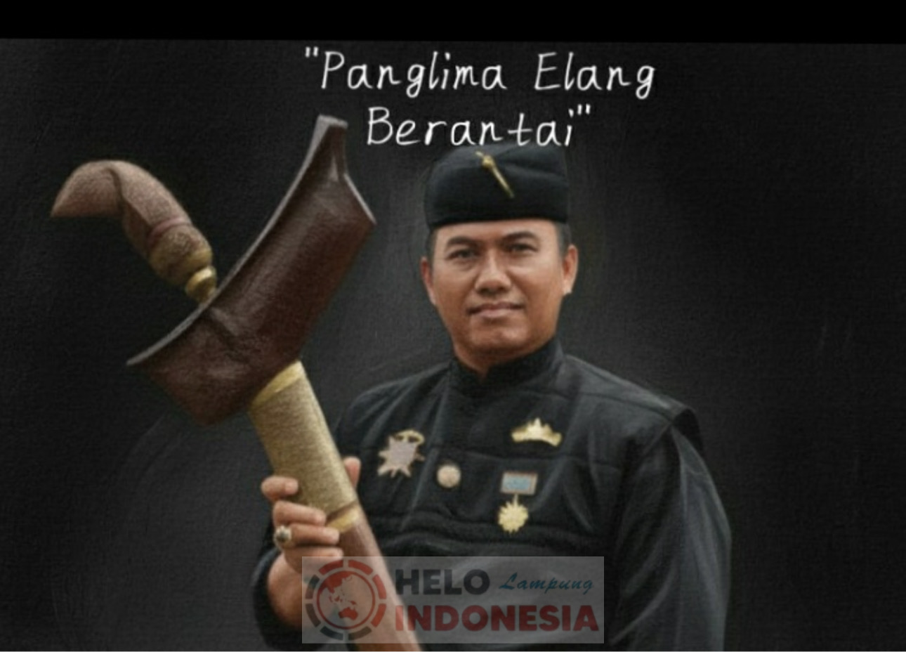 Dari Suara Leluluhur, Panglima Elang Berantai Bisikan Pesan Pembangunan Wisata Kalianda