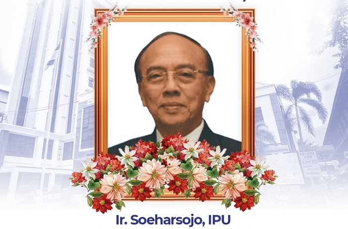 USM Berduka,  Tokoh Pembina Yayasan Alumni Undip Ir Soeharsojo IPU Berpulang