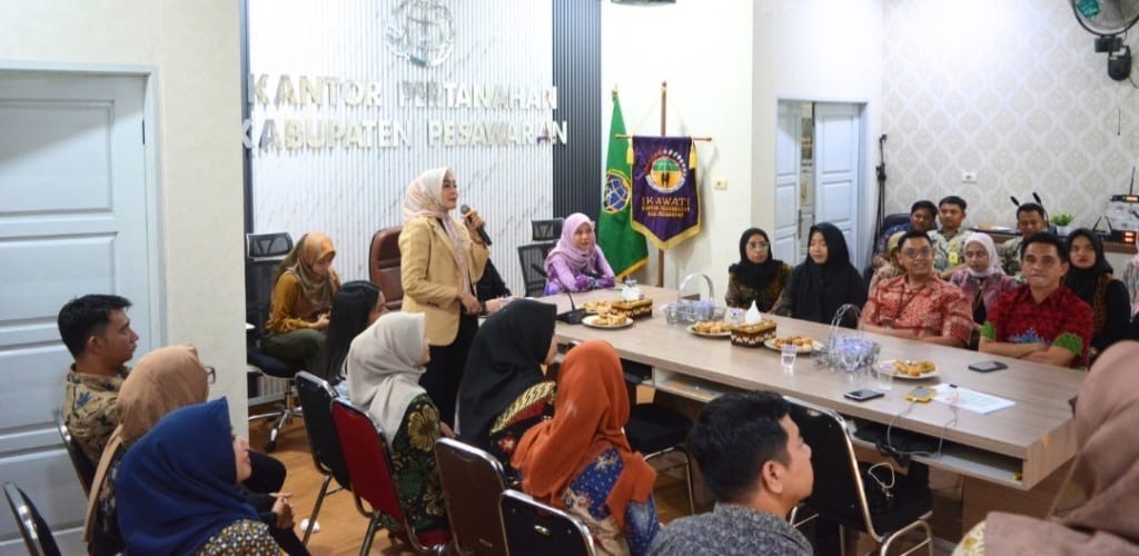 Mitigasi Hak Kepemilikan Tanah, Kantor ATR/BPN Pesawaran Gelar Pelatihan Service Excellent